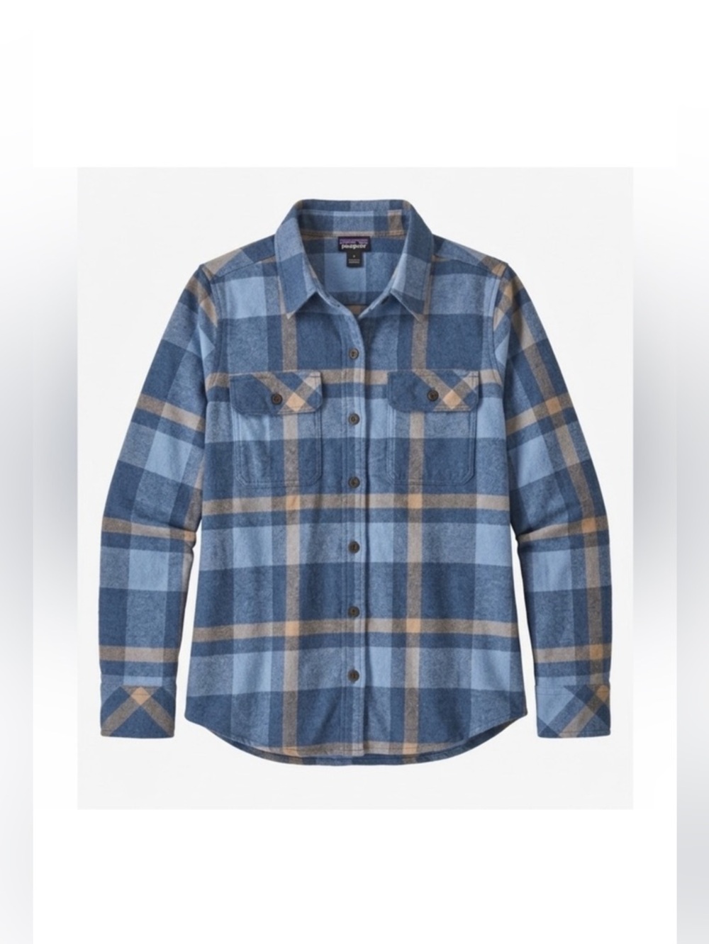 Patagonia Midweight Organic Cotton Fjord Flannel Long Sleeve Shirt